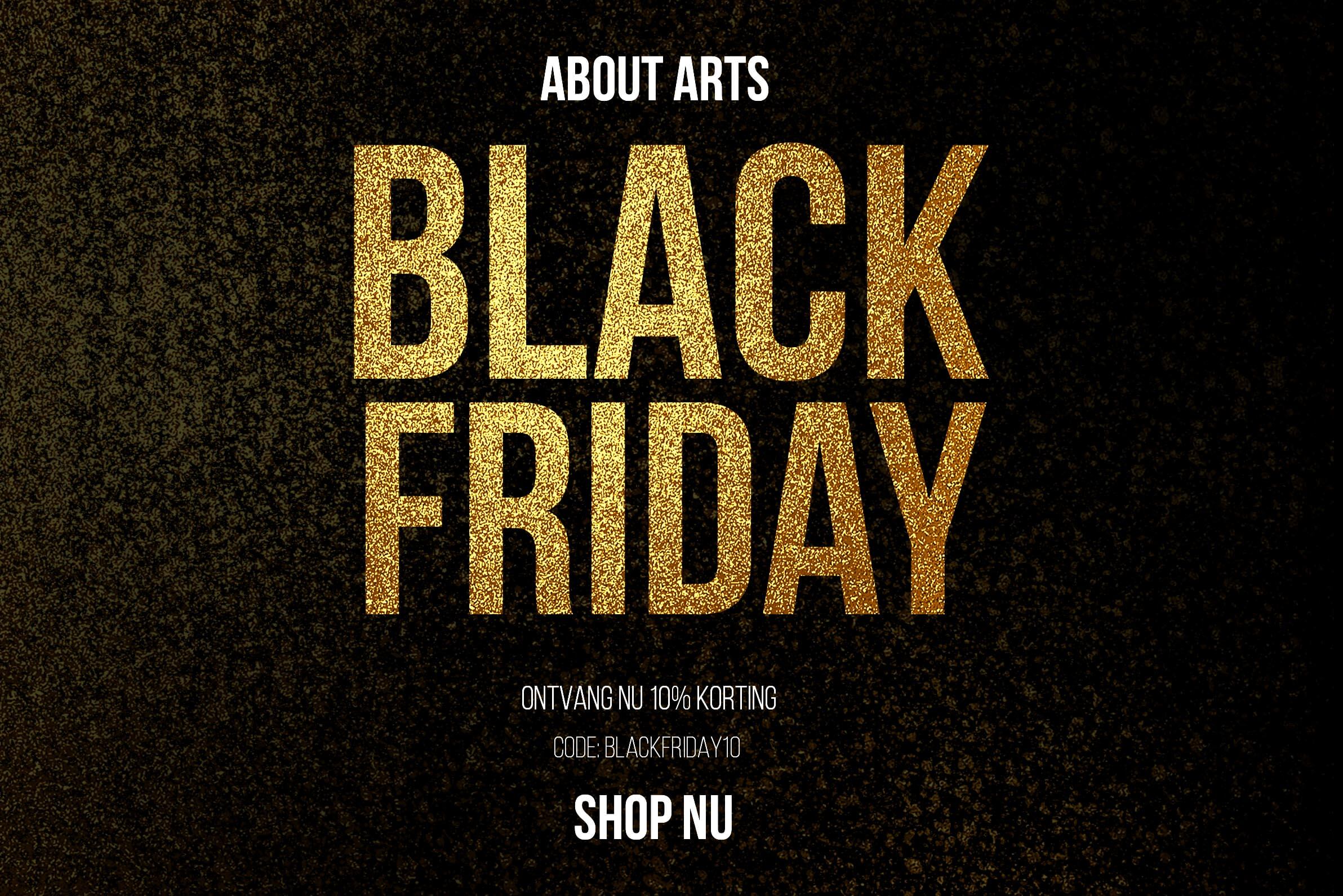 Black friday sale bij About Arts!